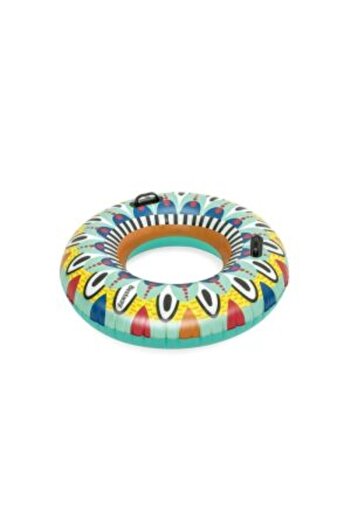 BESTWAY Inflatable Swim Ring for Swimming, Kids 12+, MCT 36294, 107 cm, Multicolor