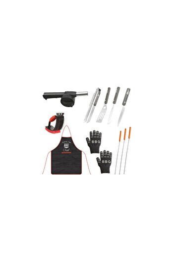 Mercaton Set 12 accessories BBQ Chef for grill