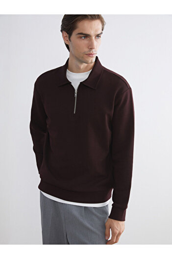 LC Waikiki Polo Neck Men's Sweatshirt