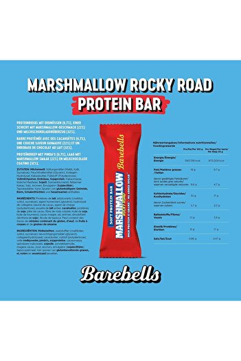 Barebells Barbells Protein Bars 55g x 12 Bars (Marshmallow)