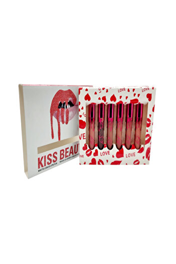 Kiss Set of 6 Transfer-Resistant Liquid Lipsticks