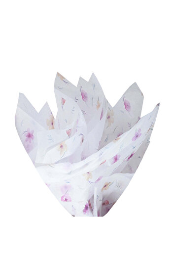 Papette Set of 50 pieces FLORAL tissue paper Model 12