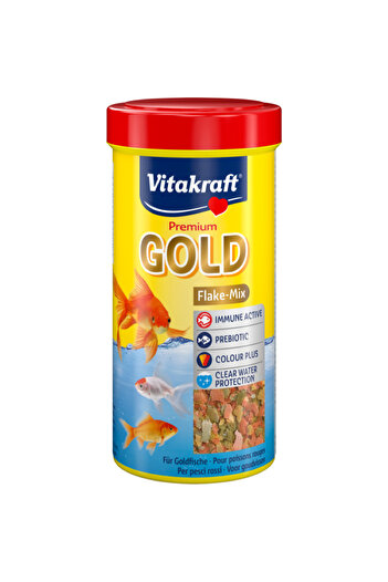 Vitakraft Fish Food Gold Flake-Mix, 250 ml,