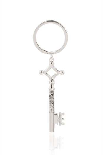 Köstebek Silver Attack on Titan Eren Key Metal Keychain