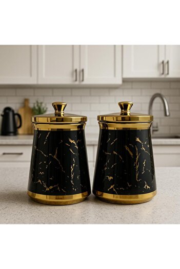 decovien 2-Piece Porcelain Spice Set & Spice Bowl