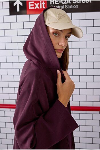 HEQA Örme Modal Sweat Bordo