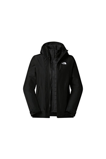 THE NORTH FACE W Carto Mono Triclimate Hooded Jacket Women's Outdoor Jacket Nf0A8D3Djk31 Black