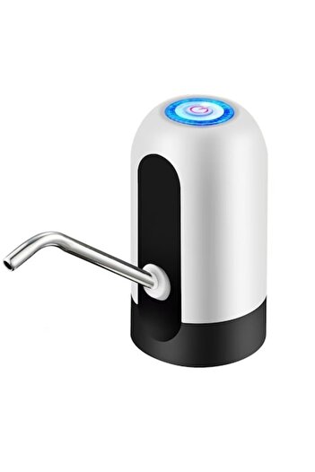 OEM Electric Water Bottle Pump, USB Charging, LED Indicator, White/Black