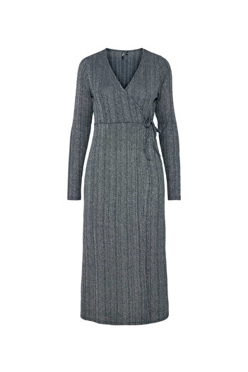 PIECES Pieces midi dress, grey