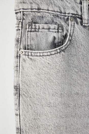 Trendyol Collection Gray Baggy / Loose Fit Denim Pants Jeans Tmnaw24Je00027