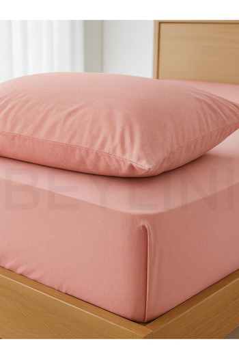 BEYLİNİ Elastic Bed Sheet Set with Pillowcases Cover Cotton Durable Tear-Resistant Single Double Size