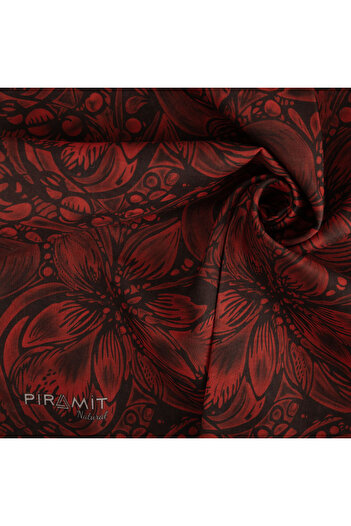 PİRAMİT Natural Patterned Scarf
