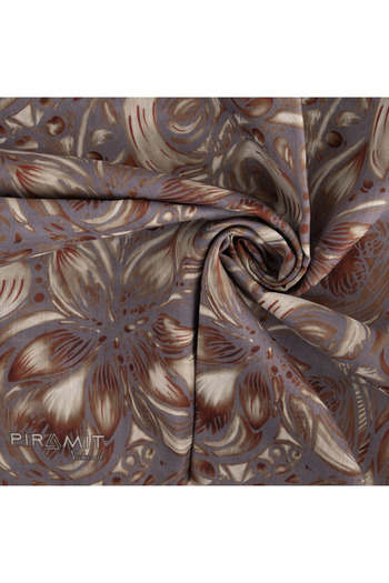 PİRAMİT Natural Patterned Scarf