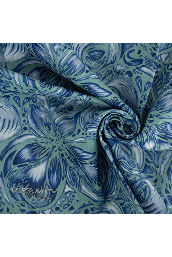 PİRAMİT Natural Patterned Scarf