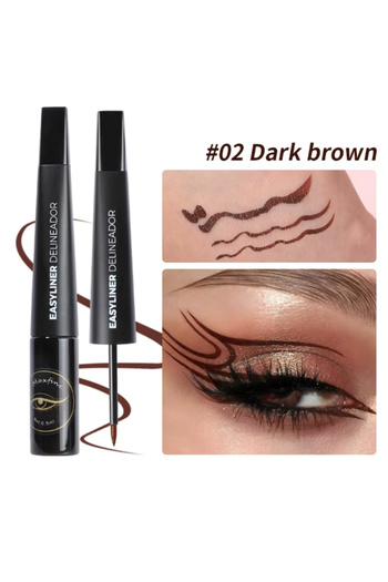 OEM Liquid eyeliner, Waterproof Eyeliner, 02 Brown, 6.5 ml