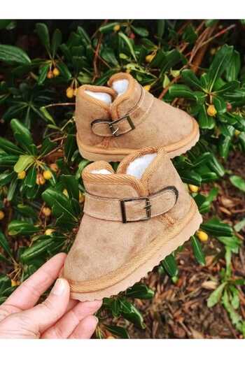 ebulduk Unisex Winter Fur Boots