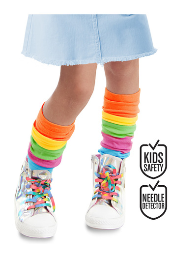 Denokids Colorful Striped Girl's Leggings