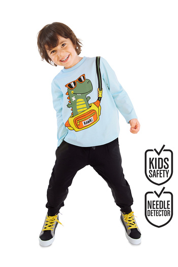 Denokids Dino Boy's T-shirt Sweatpants Set