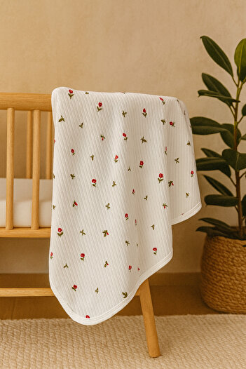 OMY Patterned Blanket & Swaddle 85X90 cm Cotton Fabric