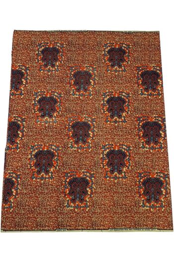 Generic African Fabric 100% Cotton Ankara Print Fabric 6 Yards Best New Beautiful Design Multicolour Latest