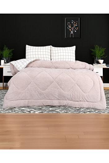 Arma Concept Double Wellsoft Quilt Sleeping Set 195X215 & 4 Pillowcases & Fitted Sheet with Elastic