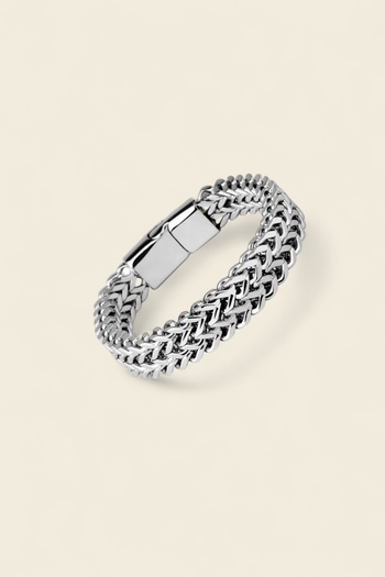 Sevilgülgünfinecrafts 316 Stainless Steel Titanium Chain ​​Men's Bracelet