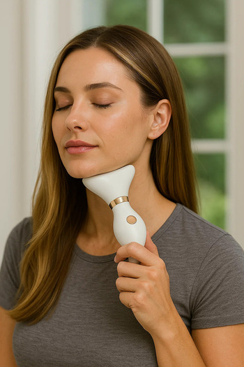 Maria Home Neck Beauty Instrument–Electric Neck Massager&Skin Tightening Device for Anti-Aging Care