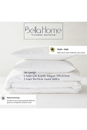 Bella Home Double Bedding Set