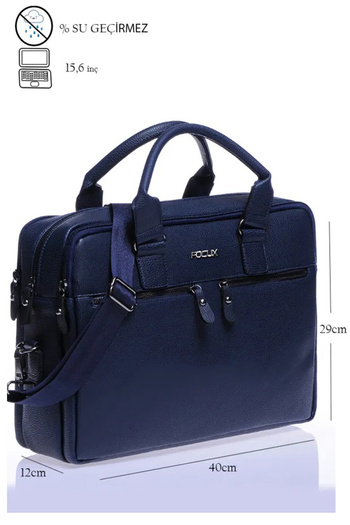 HAKKAN ÇANTA GK42 UNISEX LAPTOP & BRIEFCASE NAVY BLUE