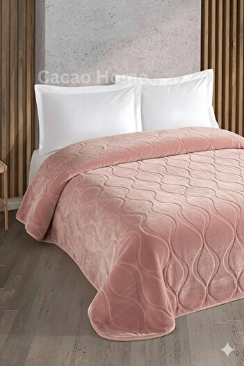 Taç Single Crystal Emboss Blanket - Thick Embossed