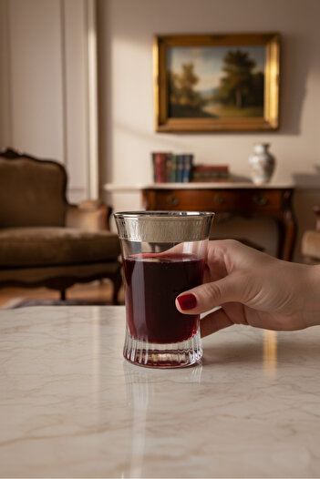 DECOSTYLE Pashabahçe 420013 210 Cc Di̇ana 6 Li Water Glass