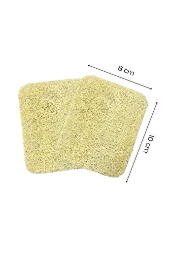 miseca Natural Pumpkin Fiber Solid Shampoo and Soap Base 2 Pieces