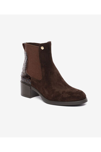 Greyder Women's Brown Genuine Leather Chealse Boots 5K2Ub59302