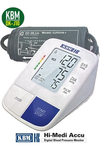 KBM KBM DK-J10 Digital Upper Arm Blood Pressure Monitor