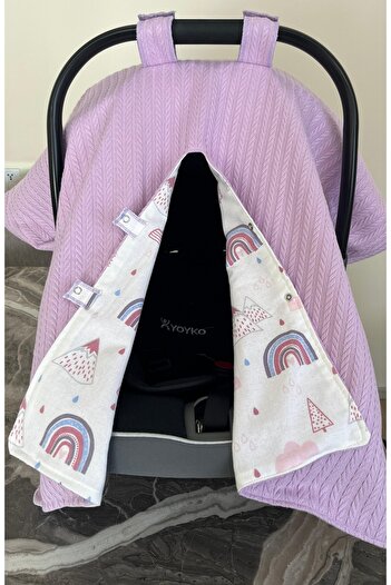 YUSRAMODA Stroller Cover - Double Sided Patterned Stroller Cover