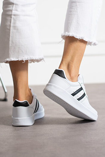 en7 Beyaz Siyah Unisex Sneaker Jh176