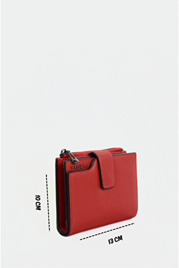 Mazel Design 6633 Genuine Leather Wallet - Imported Wallet with Multi-Card Slots and Zippered Coin Compartment
