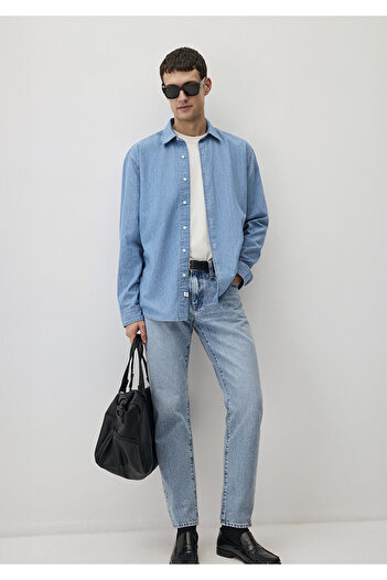 Mavi London Premium Blue Light Jean Παντελόνι 0010172-89642