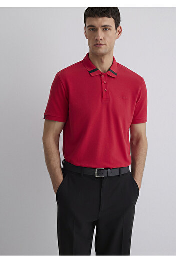 Mavi Red Polo T-Shirt Regular Fit 0612651 -84538