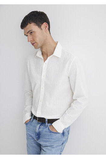 Mavi Ecru Shirt Regular Fit / Regular Cut 0211623-70057