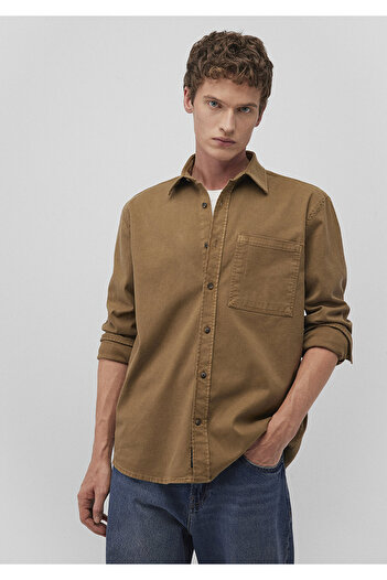 Mavi Brown Shirt Regular Fit / Regular Fit 0211239 -71570