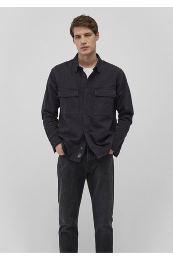 Mavi Black Denim Jean LoGan 90s Shirt - Regular Fit 0210774 -85822