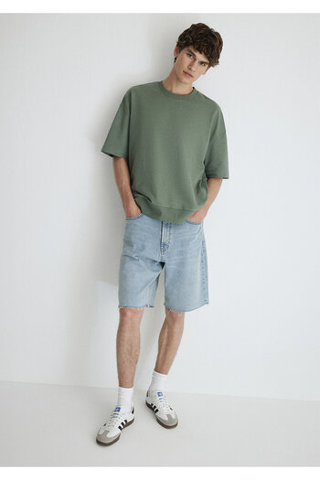Mavi Isac 90s Vintage Light Blue Jean Shorts0410679-87140