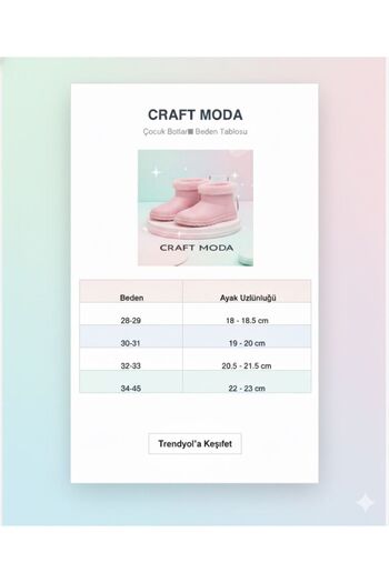 CRAFT MODA Παιδικές αδιάβροχες μπότες βροχής & χειμώνα με επένδυση από γούνα