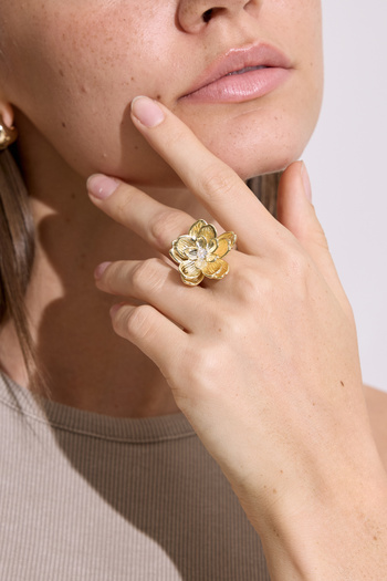 Manuka Lotus bloom design ring standard