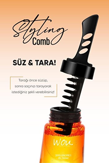 WOU World of Unique Wou Saç Şekillendirici Jel Tarak 260 ml