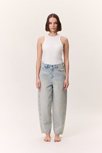 Manuka Bol Baggy Fit Jean Light Blue