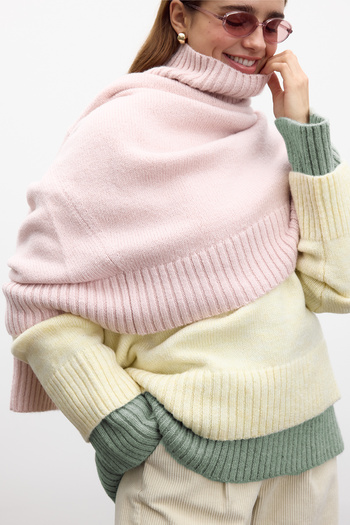 Manuka Soft Oversize Sweater - Mint
