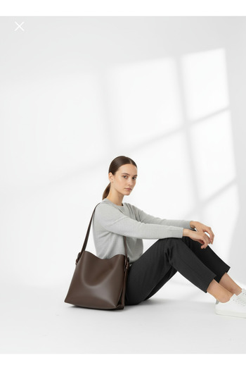 Mojeva Vaslo Large Size Women's Shoulder and Shoulder Bag with Adjustable Belt