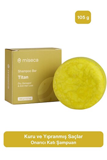 miseca 105 G Titan Solid Shampoo - Dry, Damaged and Damaged Hair